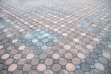 Fototapeta premium Tiles floor background