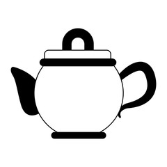 Obraz premium Porcelain jar isolated vector illustration graphic design