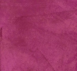 Colored paper with crayons.