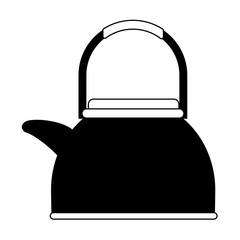 Kettle kitchen utensil vector illustration graphic design