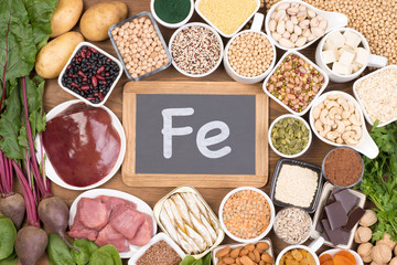Food rich in iron