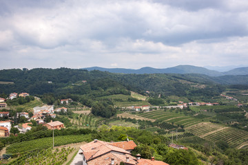 Fototapeta na wymiar Smartno / San Martino, Brda region, Slovenia