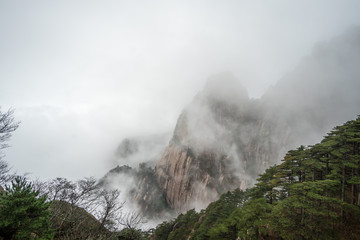 Huangshan mountain, Huangshan, Anhui, China