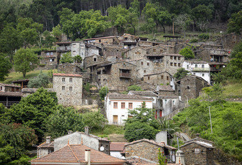 Fototapeta na wymiar Candal Schist Village (Serra da Lousã), Lousã, Portugal