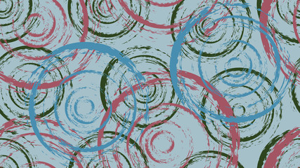 A bright pattern of chaotic circles