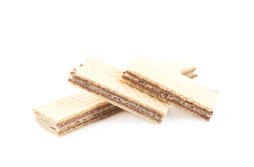 Chocolate wafer composition isolated