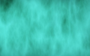 Background of abstract green color smoke. The wall of green fog. 3D illustration