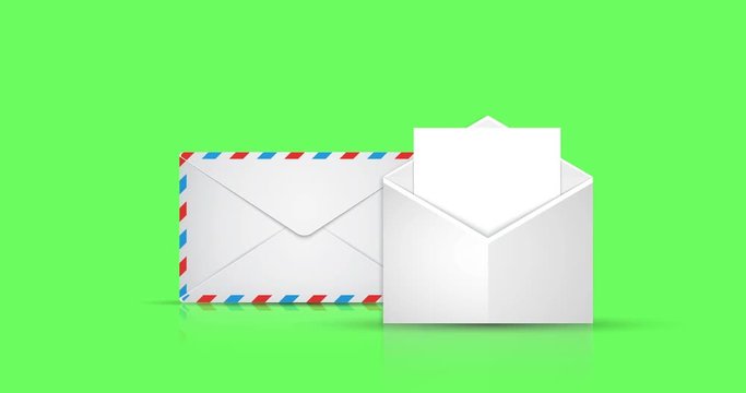 animation - modern motion envelope design background