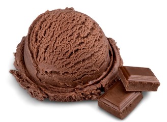 Chocolate Ice Cream Scoop
