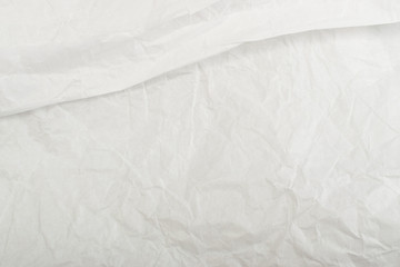 Crumpled Craft Paper Background Top View