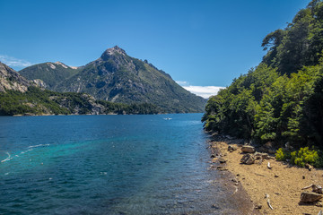 Arroyo La Angostura Beach at Circuito Chico - Bariloche, Patagonia, Argentina