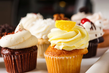 Variety of Cupcakes