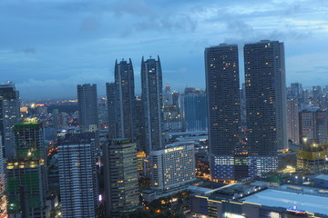 Fototapeta na wymiar Pasig City skyline