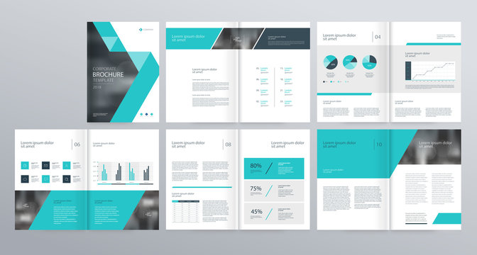 template layout design with cover page for company profile ,annual report , brochures, flyers, presentations, leaflet, magazine,book . and vector a4 size for editable
