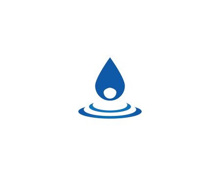 water drop Logo