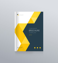 cover design template background for brochure, flyer, magazine ,annual report, and presentation . vector for editable.
