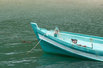 Fishing boat in the sea Thailand.