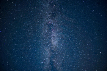 milky way under the night sky