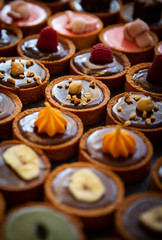 Various Colorful Tartlets