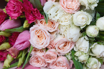 Beautiful flowers as background