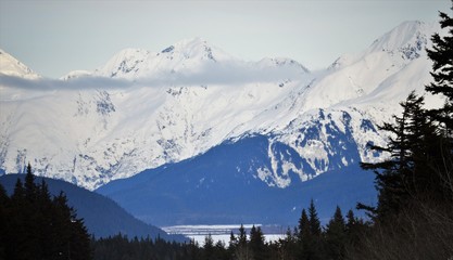 Fototapeta na wymiar Spring is Coming in Alaska