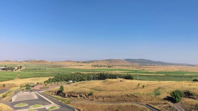 The Golan Heights Landscape Pan