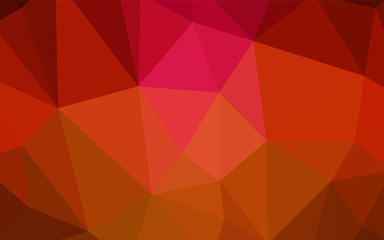 Light Red vector low poly cover.