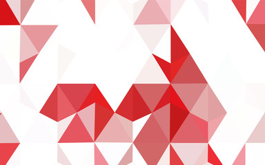 Obraz premium Dark BLUE vector triangle mosaic texture.