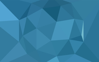Light BLUE vector gradient triangles pattern.