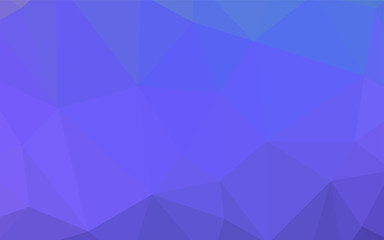 Dark Pink, Blue vector low poly cover.