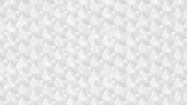 Abstract glossy grey hexagons texture motion design. Video animation Ultra HD 4K 3840x2160