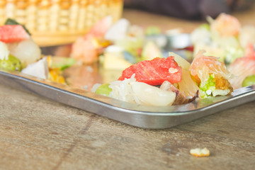 Food including fruit