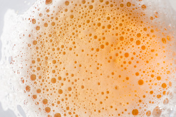 IPA Craft Beer bubbles texture