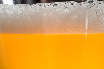 IPA Craft Beer bubbles texture