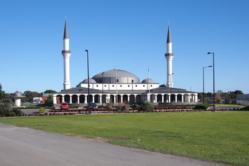 Melbourne, Australia - June 11, 2018:New build Mosque at the Keysborough Turkish Islamic and Cultural Centre near Melbourne - 213740387