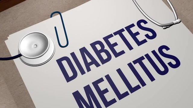 Diabetes mellitus healthcare concept