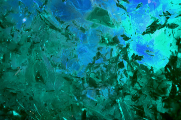 Abstract crystal background, ice texture
