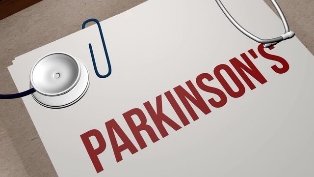 Parkinsons healthcare concept
