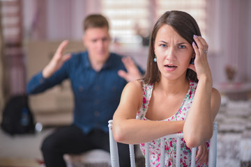 family relations, problems, difficulties of husband and wife in the bedroom