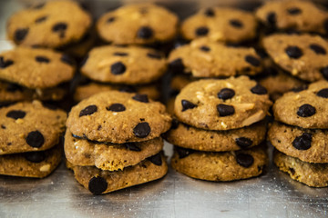 almond chocolate chip cookie