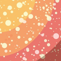 Planet pattern in cartoon style