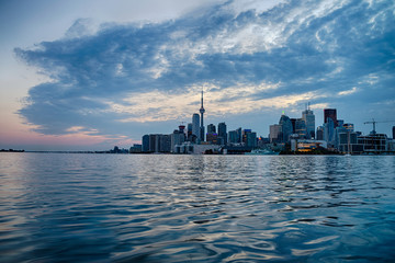 Skyline of Toronto in Canada