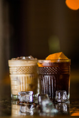 cold coffee cocktails