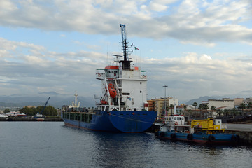 Fototapeta premium Hafen von Milazzo, Sizilien