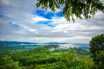 Mountain in Rural Area of Thailand