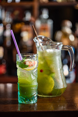 cocktail in the bar