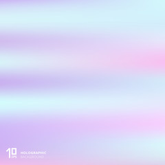 Abstract gradient pastel color. Holographic background
