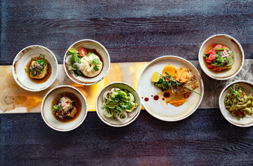 set in the japanese restaurant