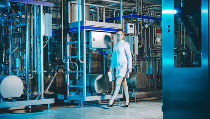 Fototapeta premium modern factory worker