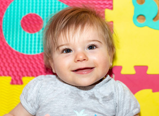 Portrait Of Cute Baby Girl 4